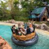 lazy river at water park
