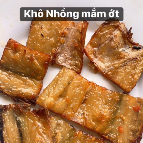 Khô nhồng mắm ớt