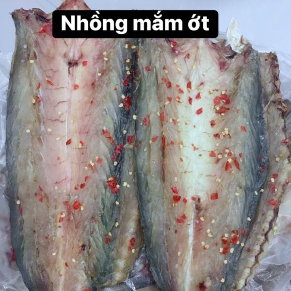 Khô nhồng mắm ớt