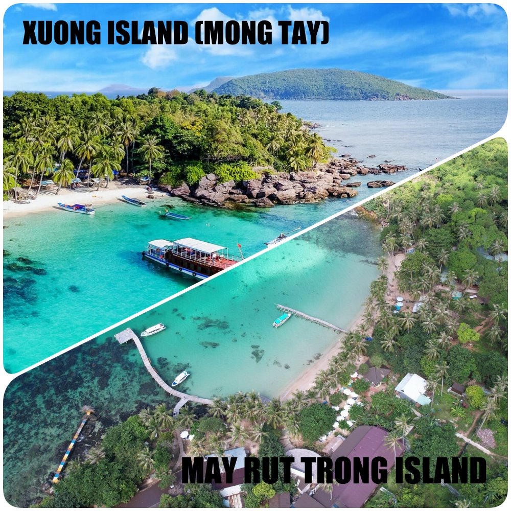 2 island, mong tay and may rut trong