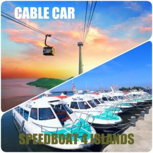 CABLE CAR AND 4 ISLANDS TRIP BY SPEED BOAT