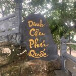 The Rock titled at Dinh Cau Temple Phu Quoc