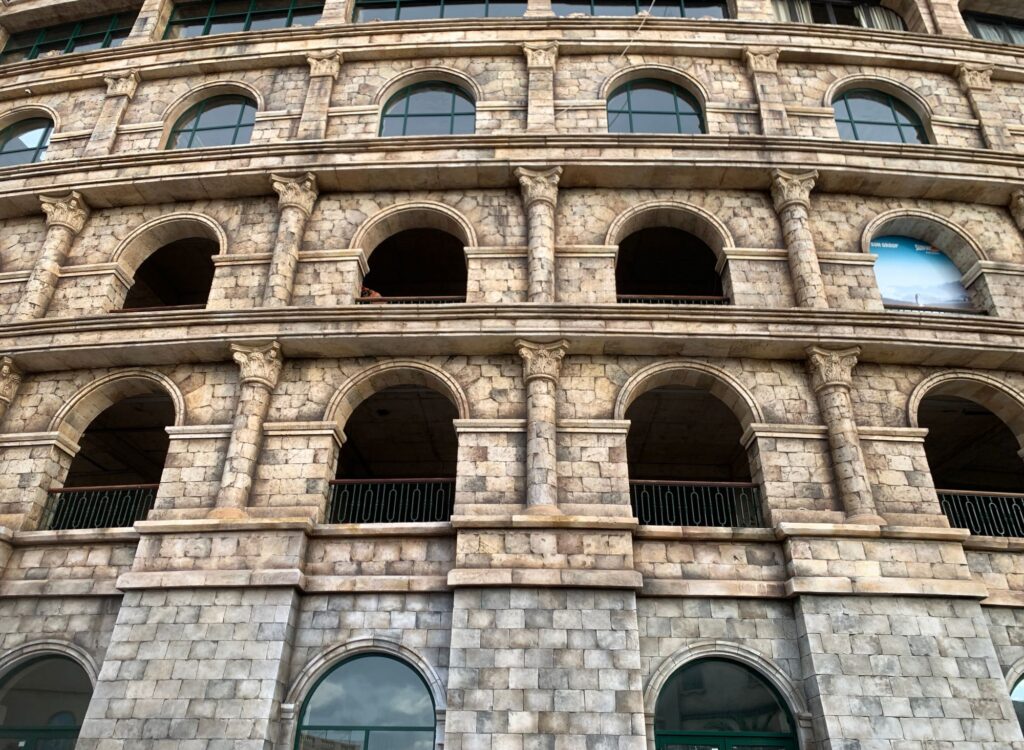 Walls in the Roman Colosseum