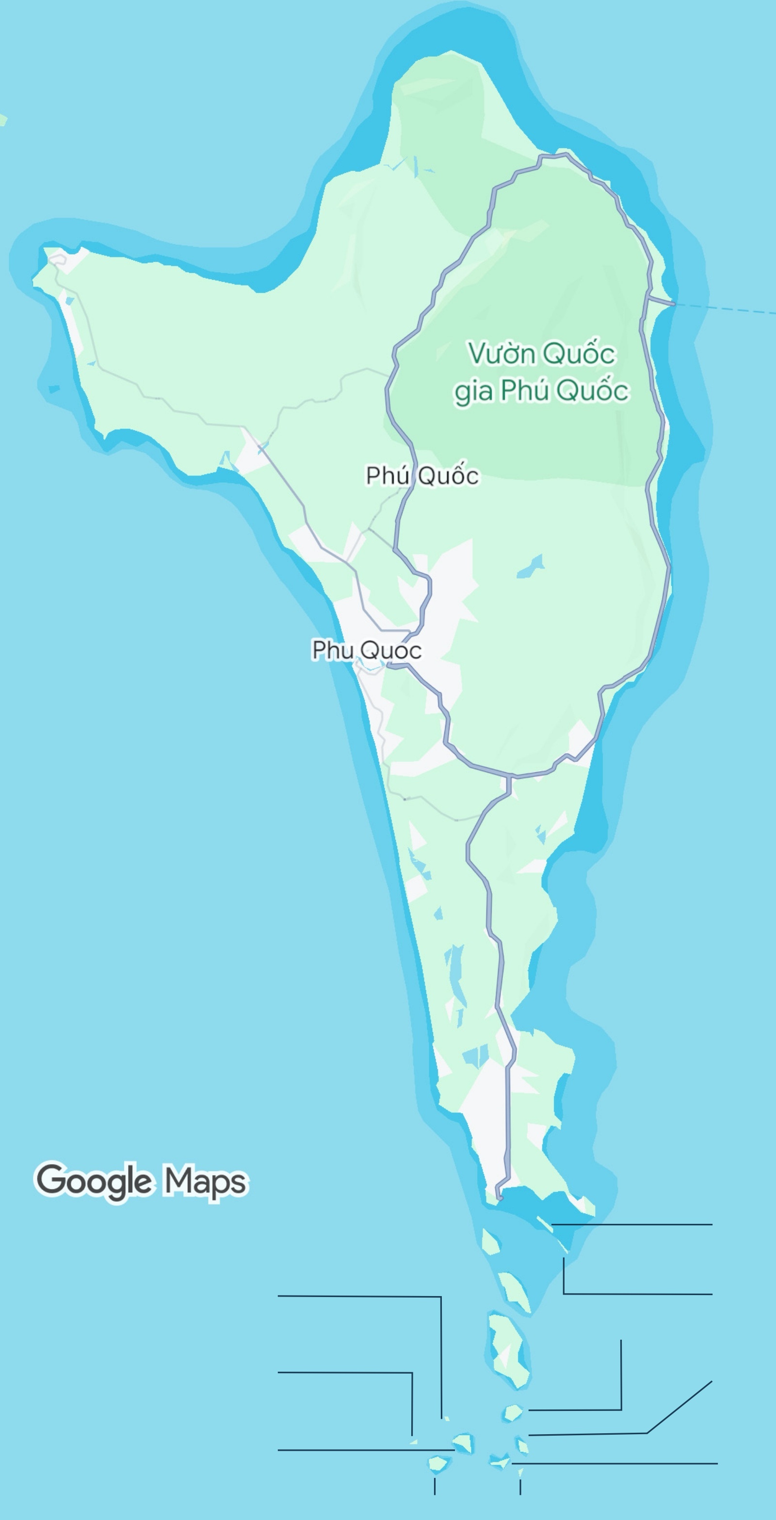 Phu Quoc Guide Map
