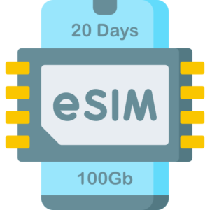 20 Days [100Gb] Package - eSIM Vietnam